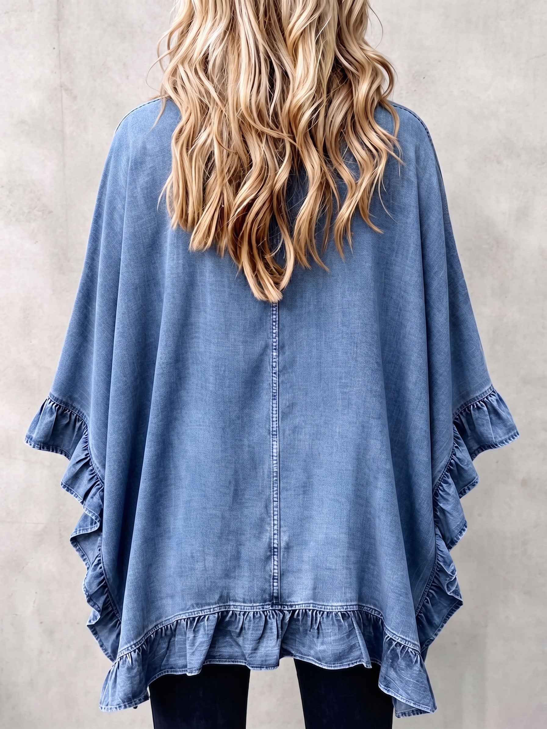 Avondale™ | Boho Ruffle Trim Cardigan