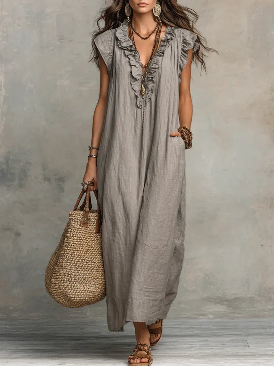 Fleurette™ | Timeless Bohemian Maxi Dress