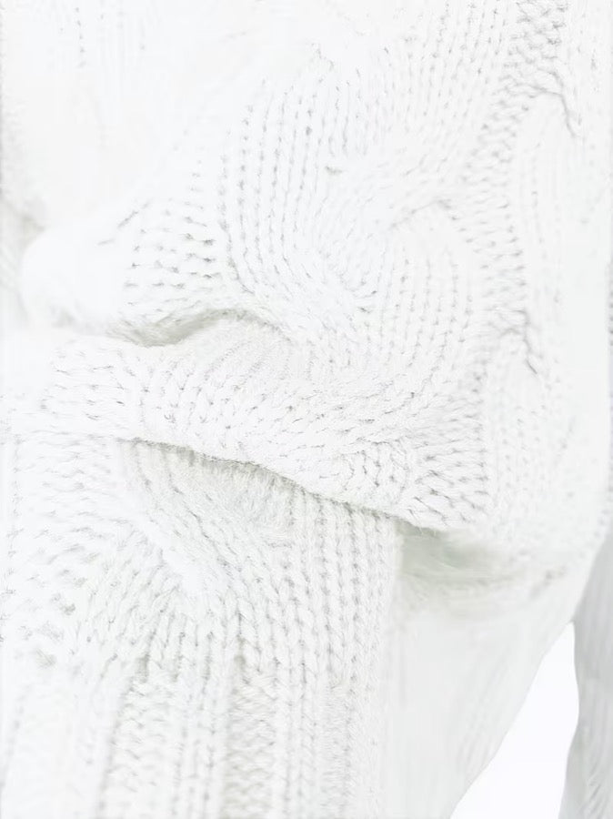 Wrenley™ | Cable-Knit Roll Neck Sweater
