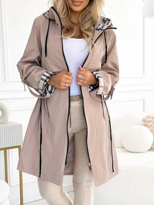 Women's Zip Coat - Waterproof and Windproof