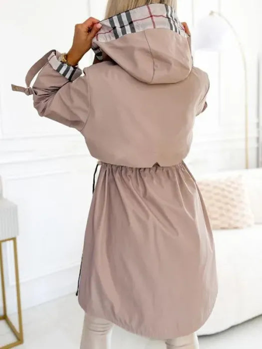Women's Zip Coat - Waterproof and Windproof