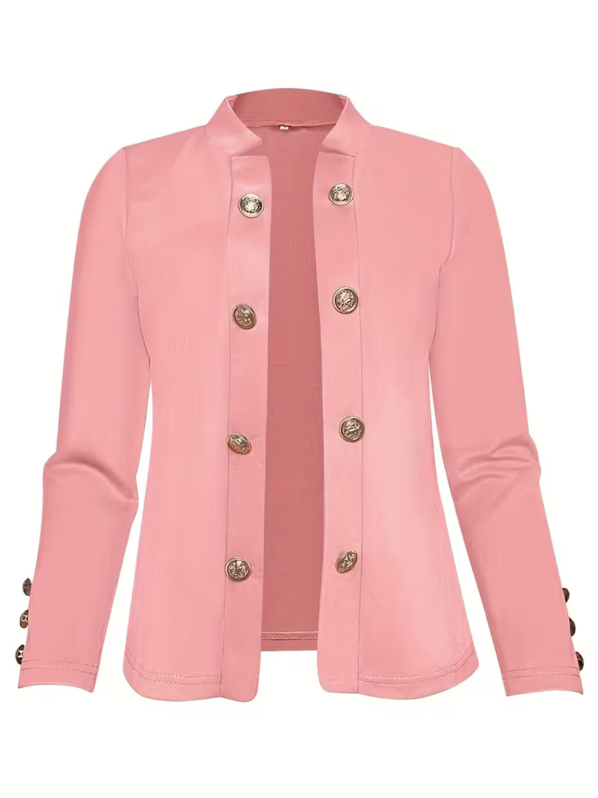 Romilde™ | Gold Button Blazer