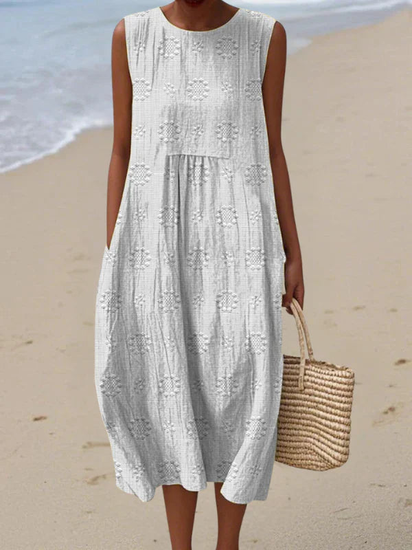 Eirelle™ | Embroidered Midi Dress