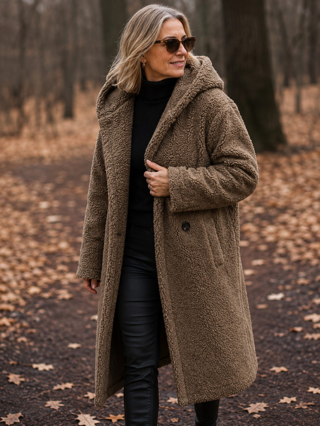 Everleigh™ | Long Teddy Coat
