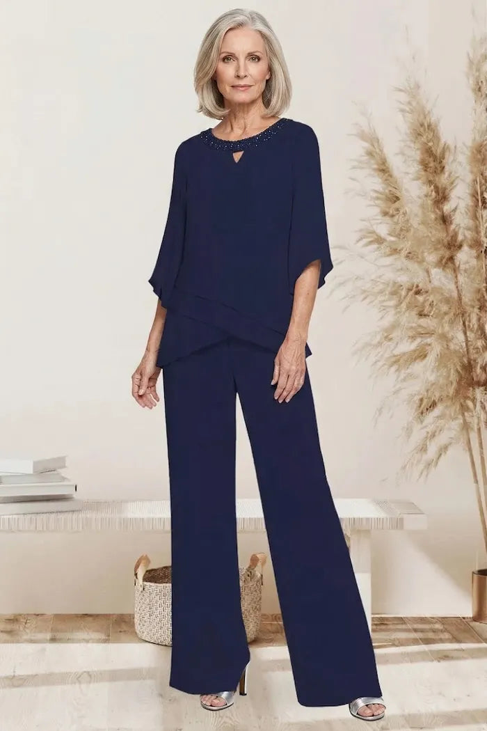 Theresa™ | Relaxed Fit Formal Pant Set