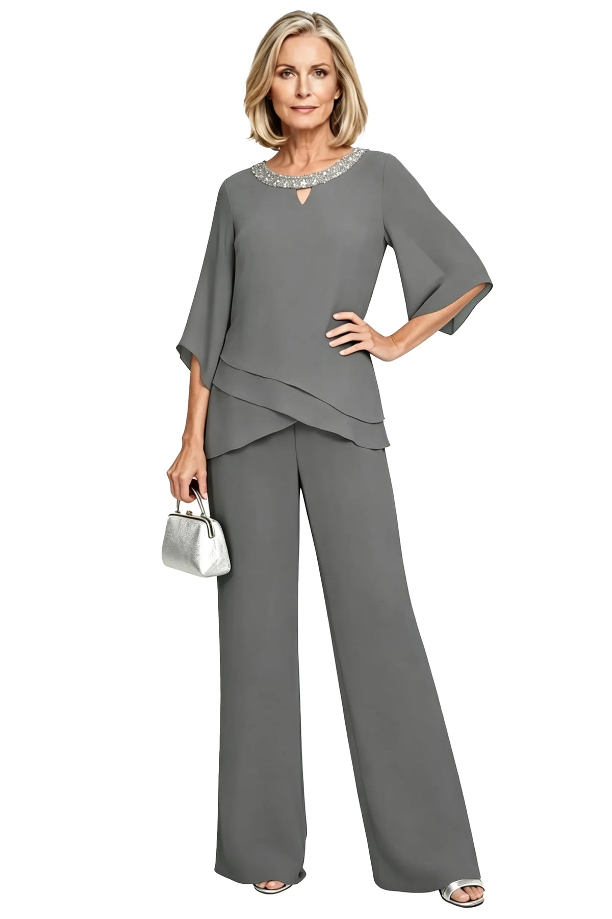 Theresa™ | Relaxed Fit Formal Pant Set