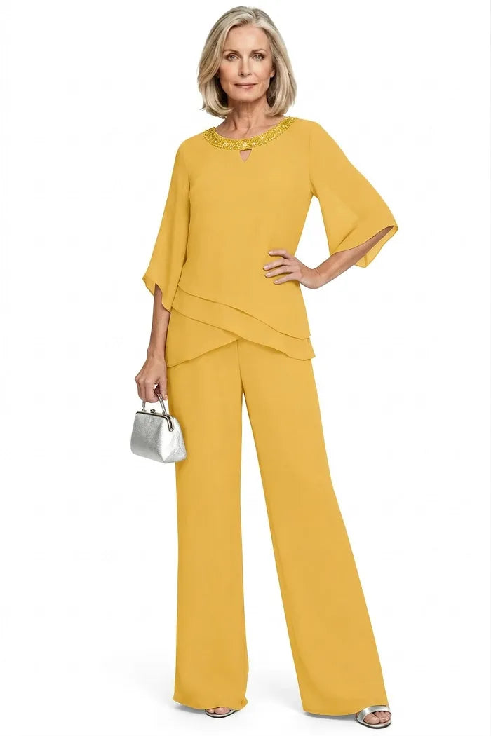 Theresa™ | Relaxed Fit Formal Pant Set