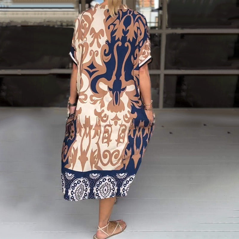 Leontine™ | Boho Belly Coverage Dress