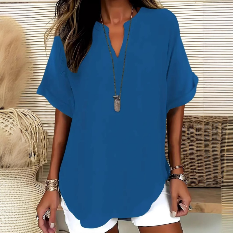 Navine™ | V-Neck Blouse