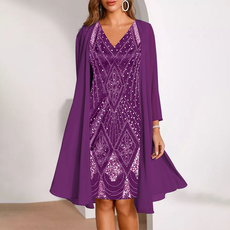 Valentina™ | Elegant Two-Piece Dress