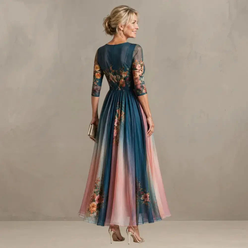 Nadia™ | Bohemian Floral Maxi Dress