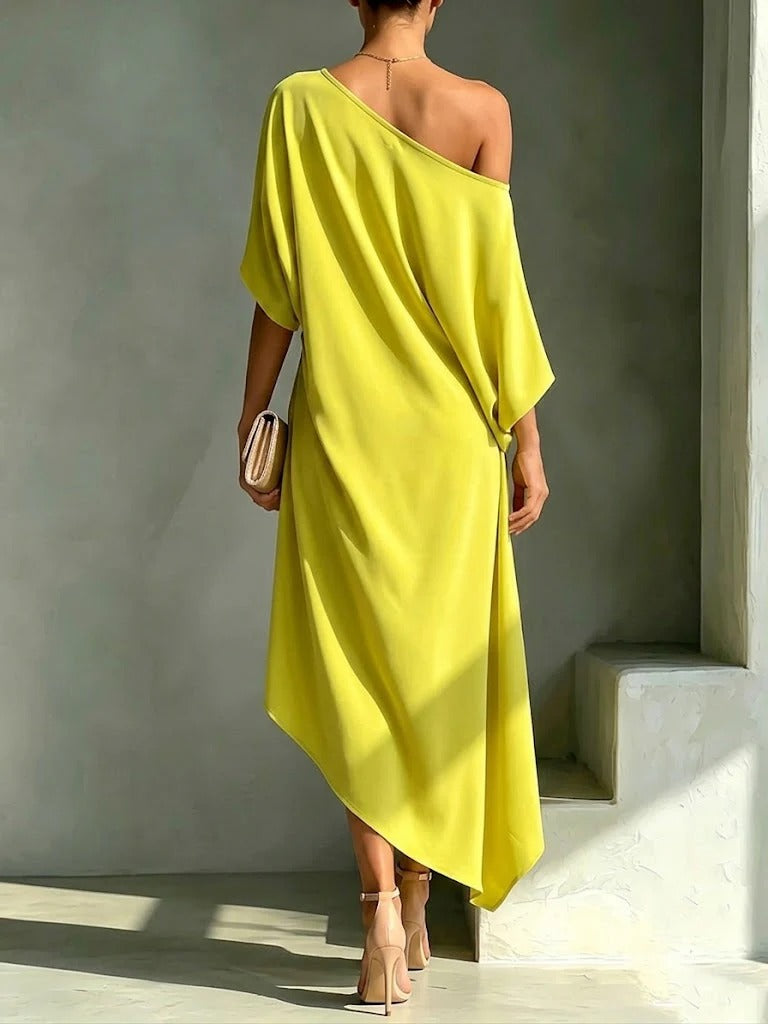 Helena™ | Elegant Asymmetrical Dress