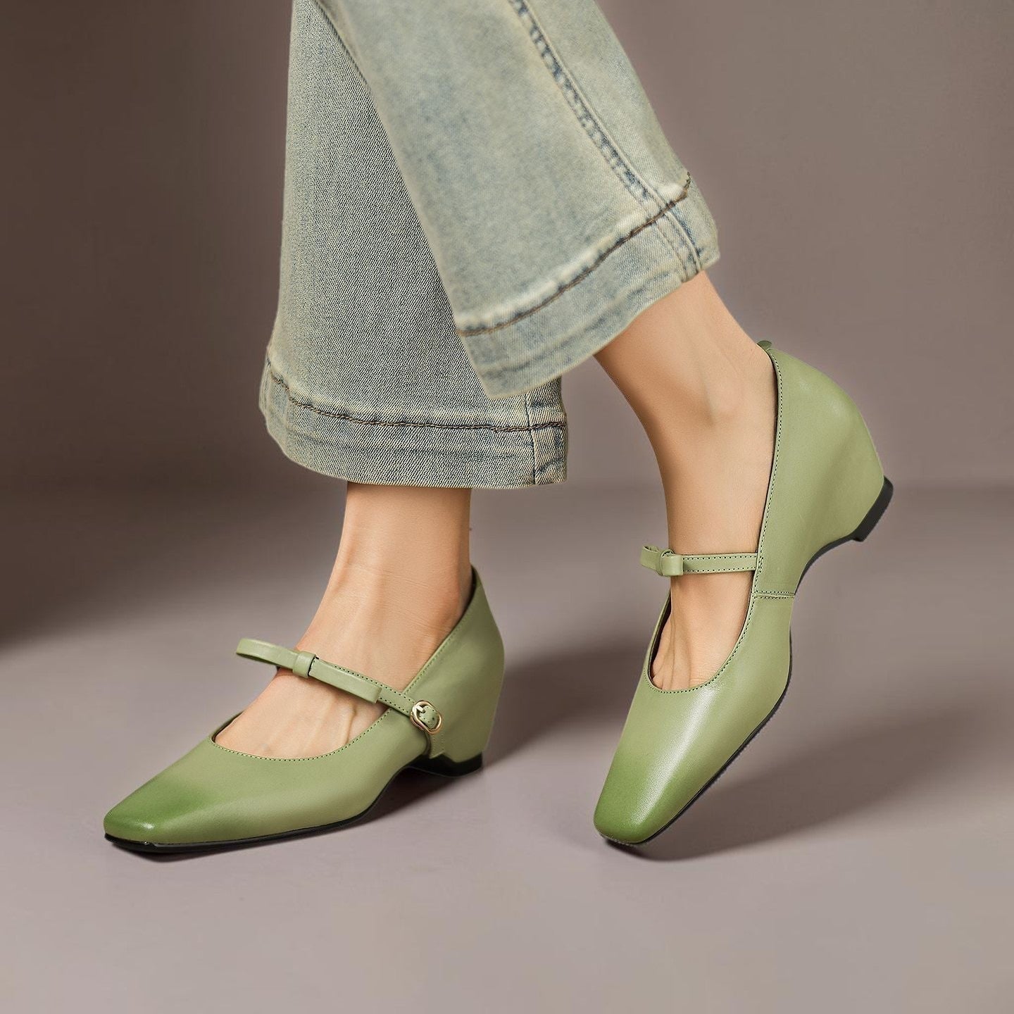 Arnelle™ | Bow-Strap Mary Jane Pump