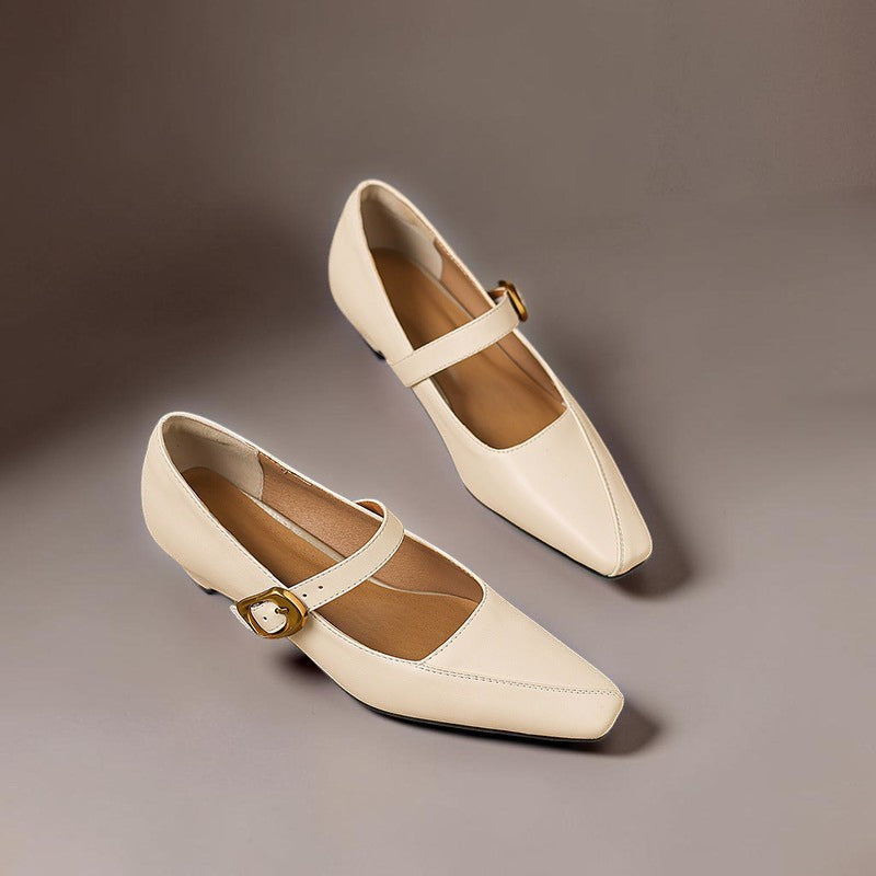 Louette™ | Paneled Mary Jane Heel