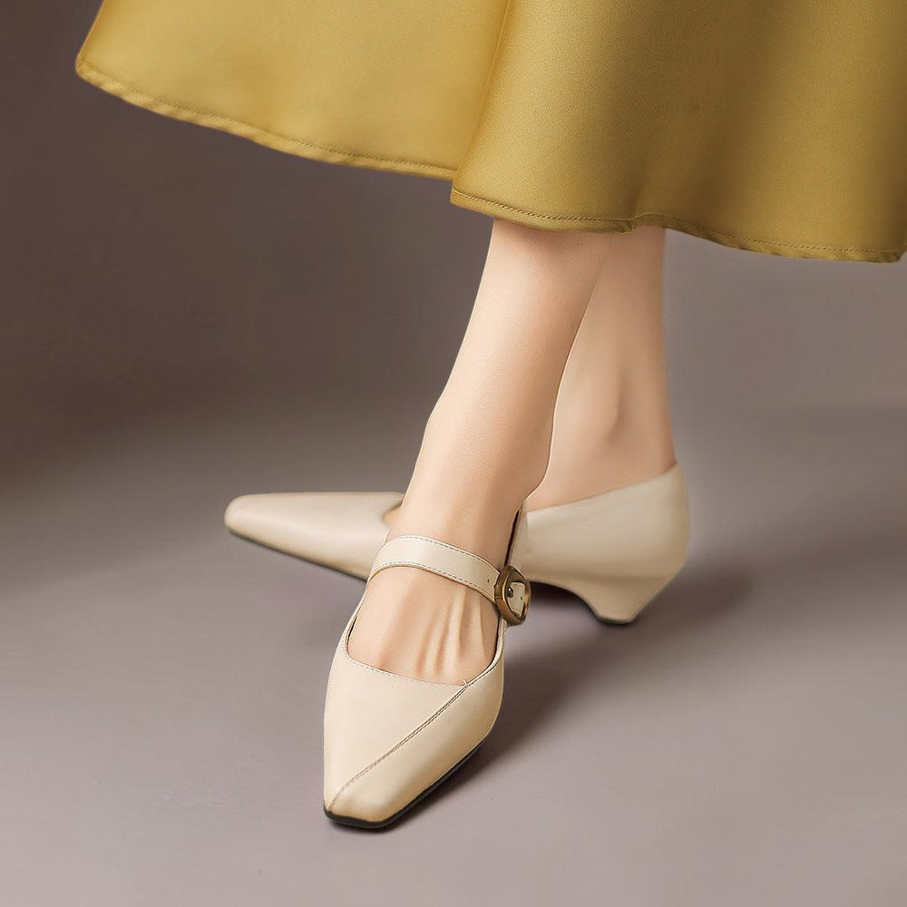 Louette™ | Paneled Mary Jane Heel
