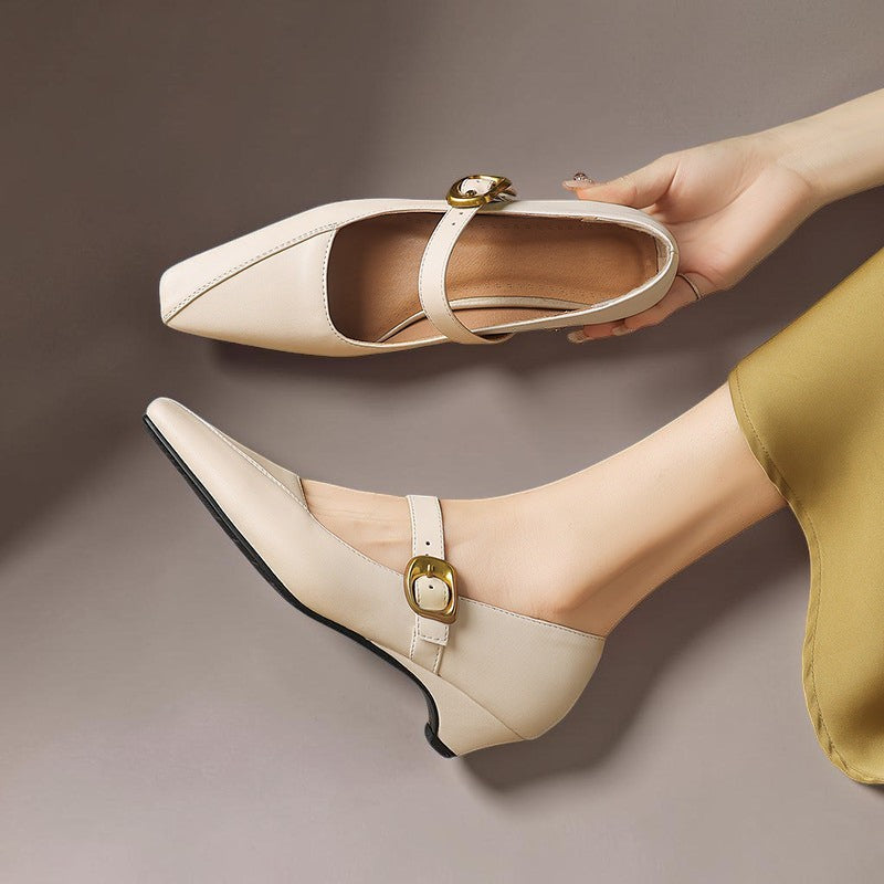 Louette™ | Paneled Mary Jane Heel