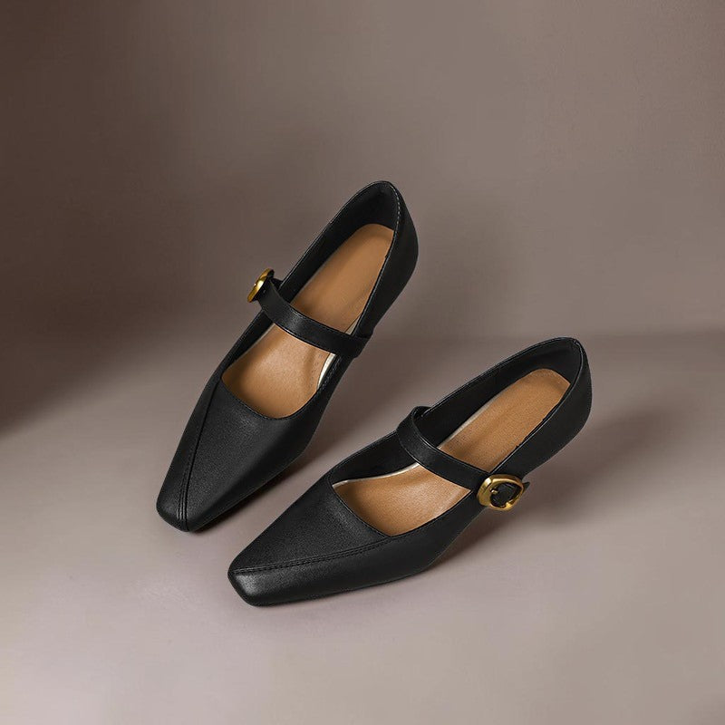 Louette™ | Paneled Mary Jane Heel