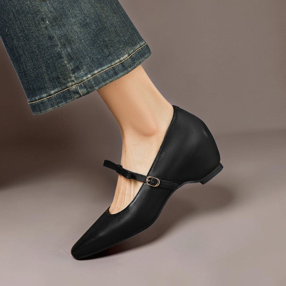 Arnelle™ | Bow-Strap Mary Jane Pump
