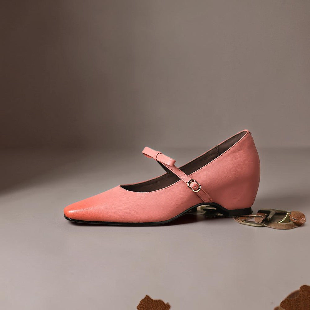Arnelle™ | Bow-Strap Mary Jane Pump