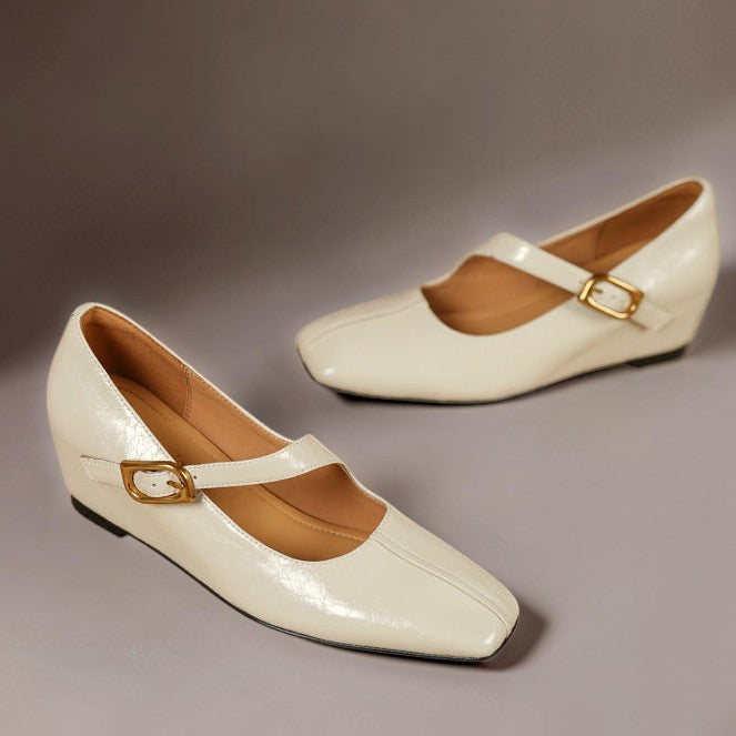 Clairette™ | Mary Jane Wedge Heels