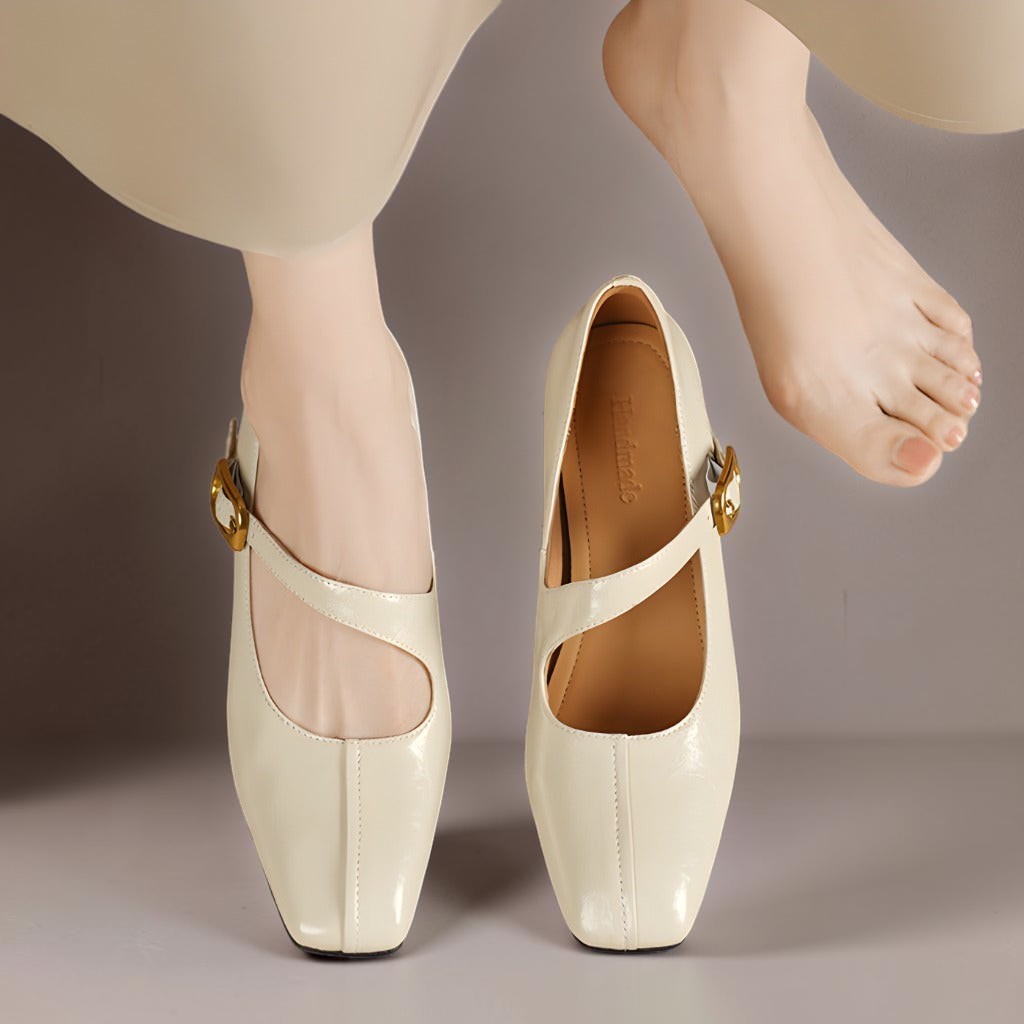 Clairette™ | Mary Jane Wedge Heels