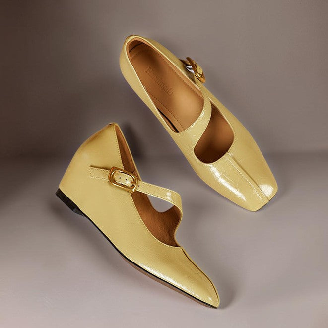 Clairette™ | Mary Jane Wedge Heels