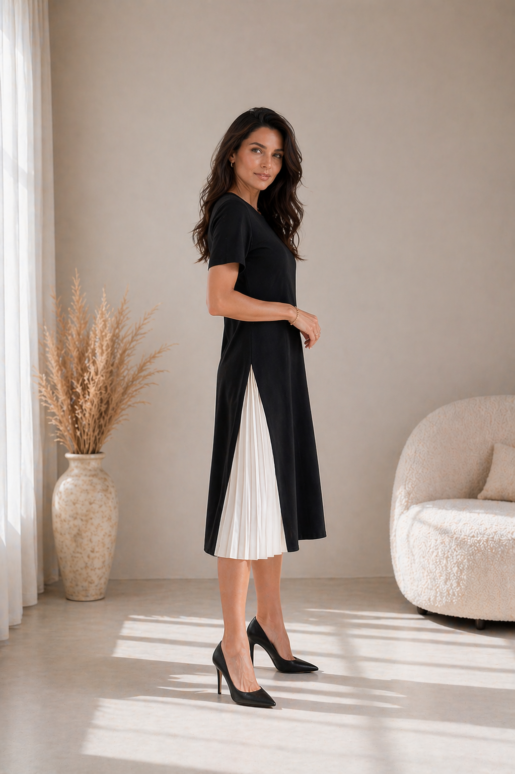Monika™ | Elegant Midi Dress