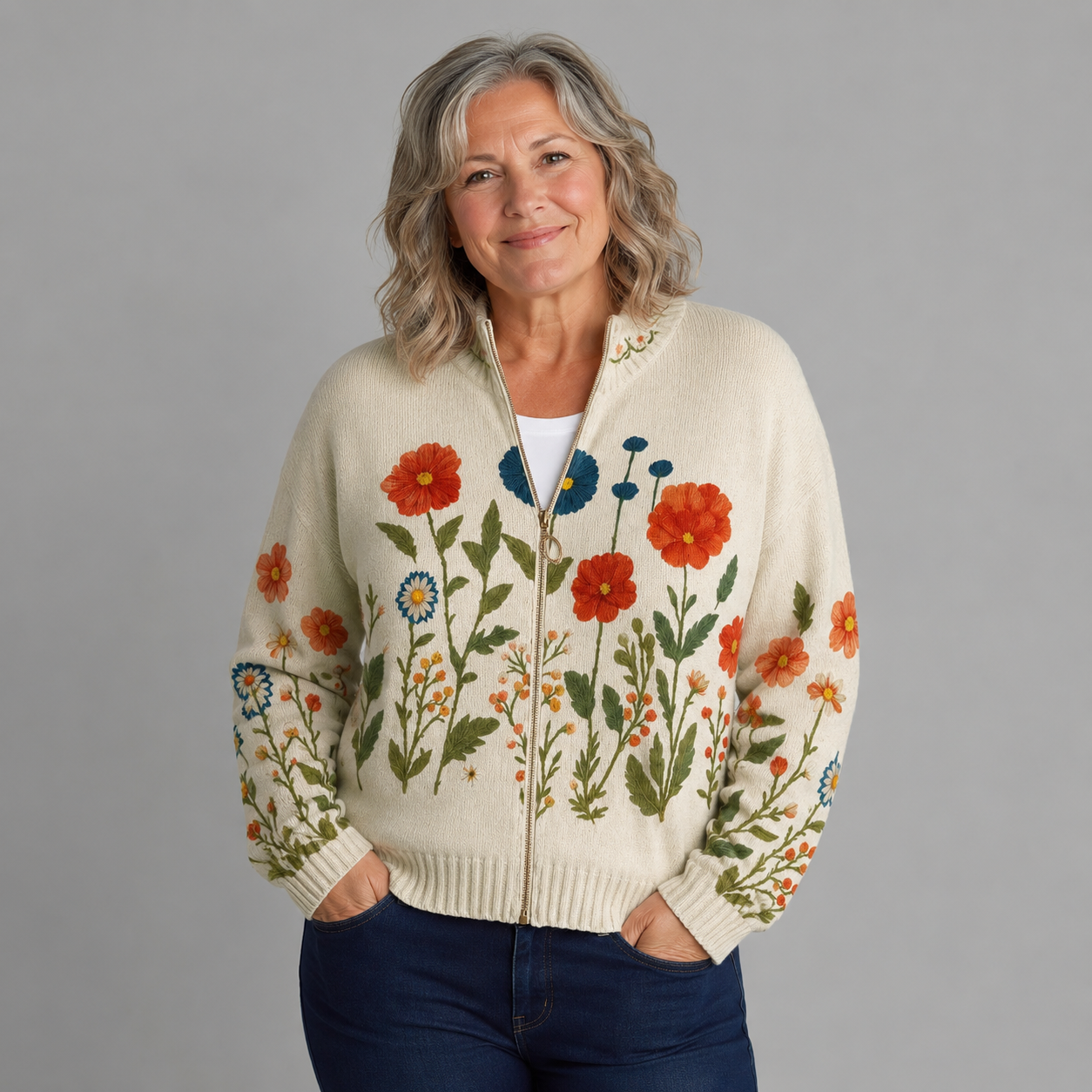Zipper Cardigans