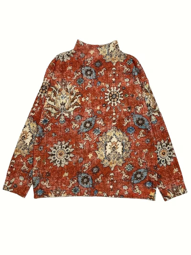 Pomona™ | Kilim Medallion Turtleneck — 2