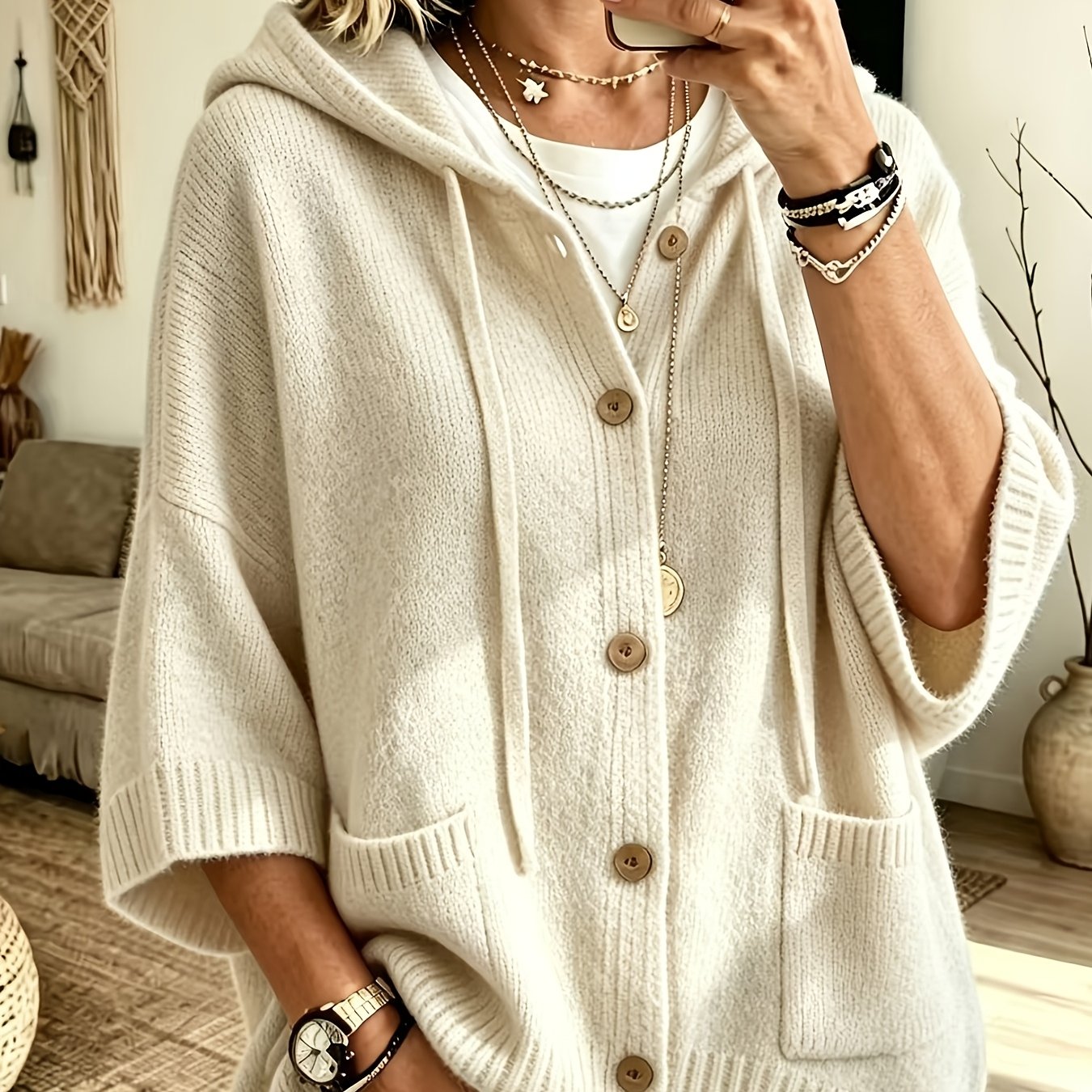 Ottilie™ | Elegant Casual Pocket Cardigan