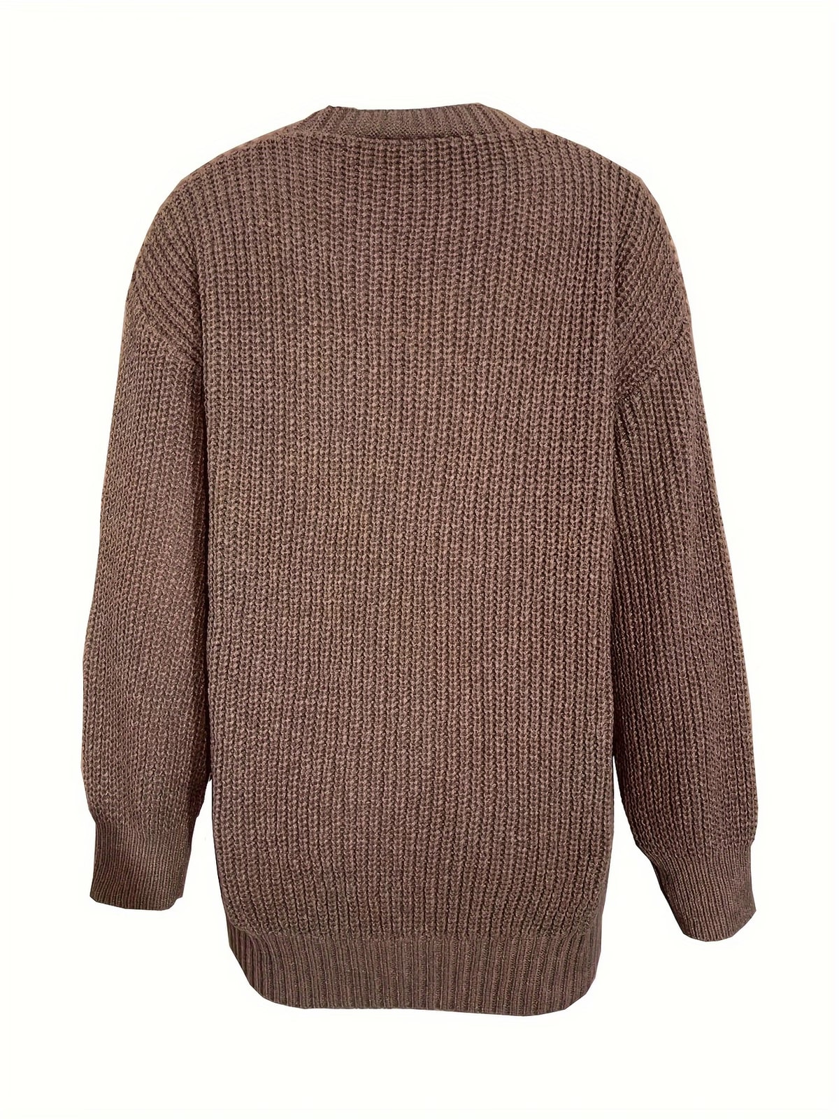 Darcey | Oversized Chunky Button Cardigan