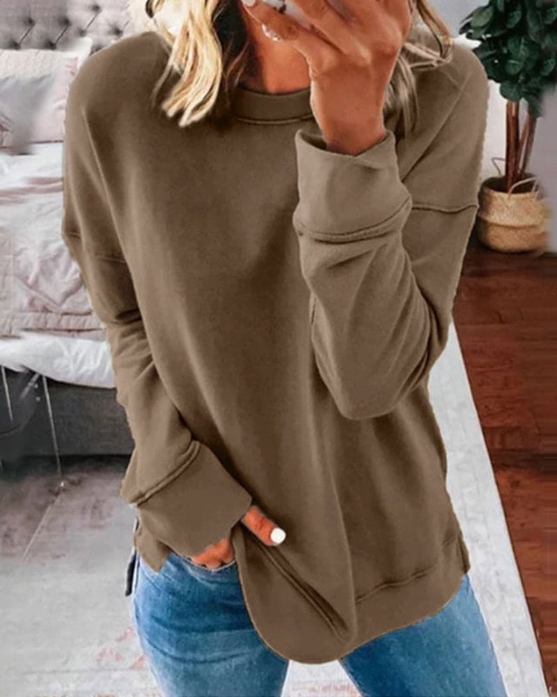 Ivana™ | Cozy Crewneck Sweatshirt