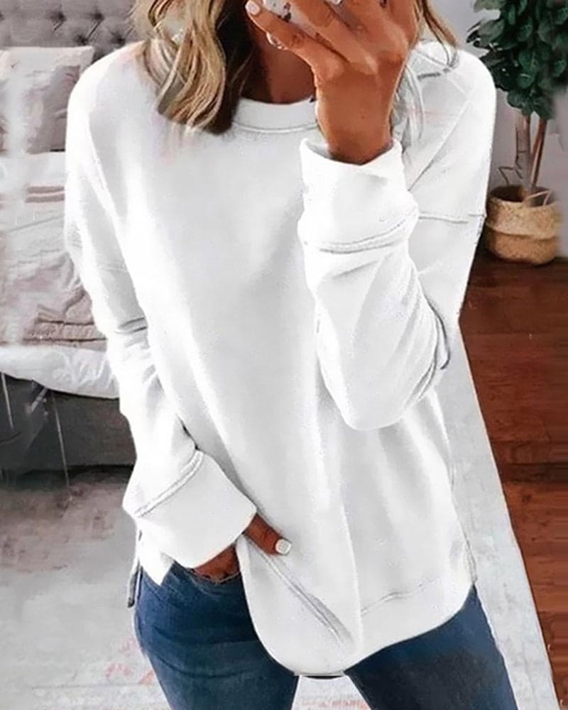 Ivana™ | Cozy Crewneck Sweatshirt