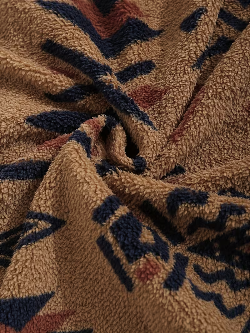 Roanne™ | Camel Aztec Sherpa Bomber — 5
