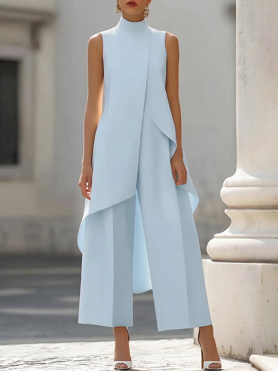 Noelle™ | Sleeveless Top and Wide-Leg Pants Set