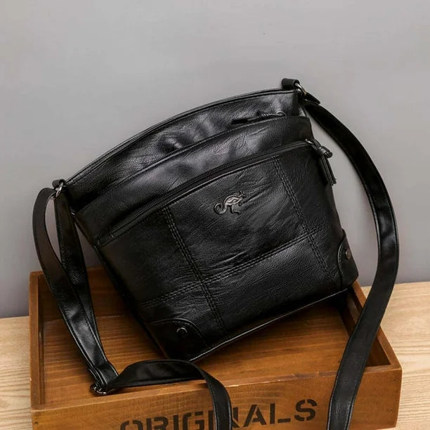 Katarina™ | Kangaroo Emblem Crossbody Bag