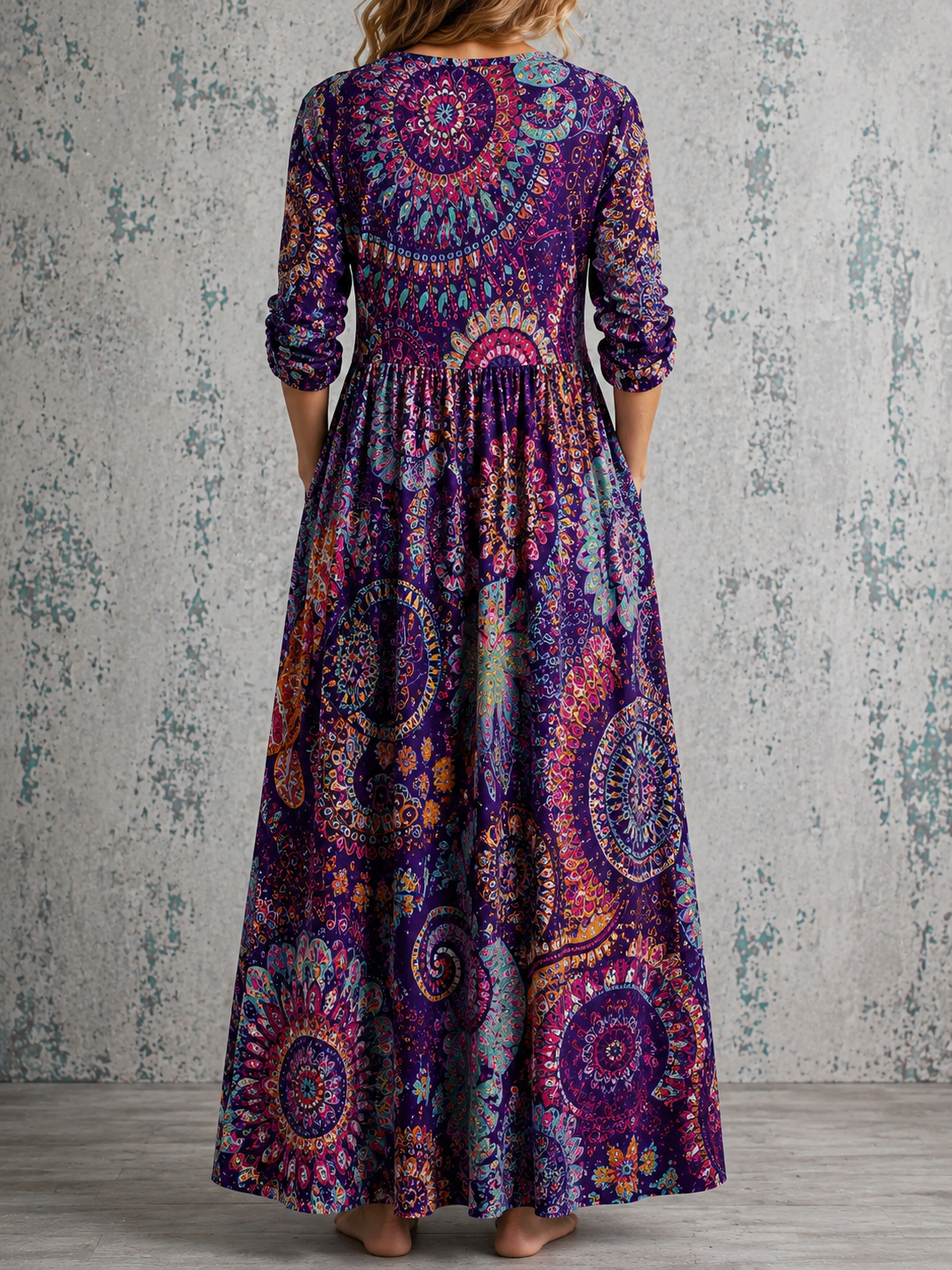 Romaine™ | Bohemian Maxi Dress