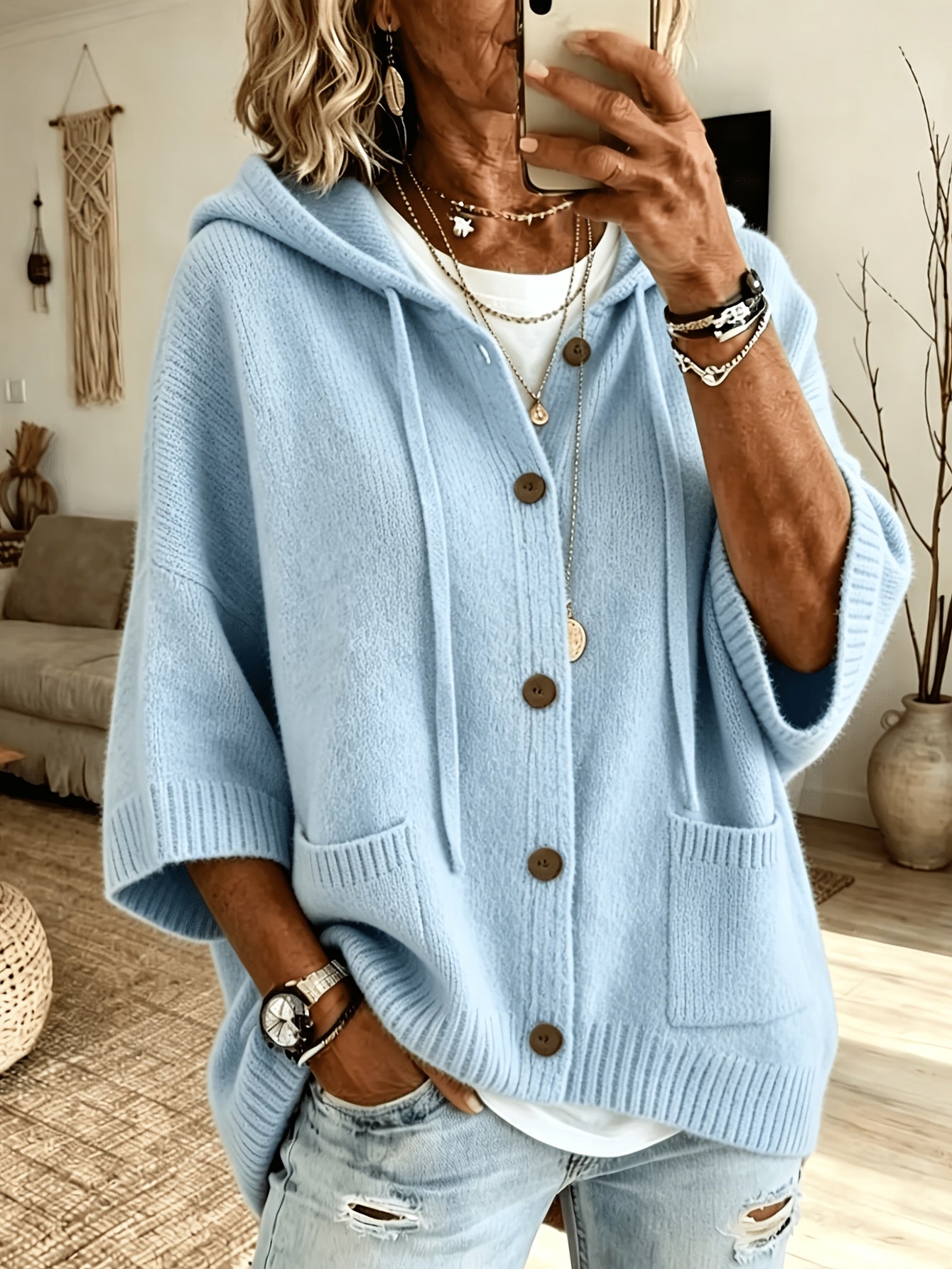 Dawnley™ | Hooded Cardigan Sweater