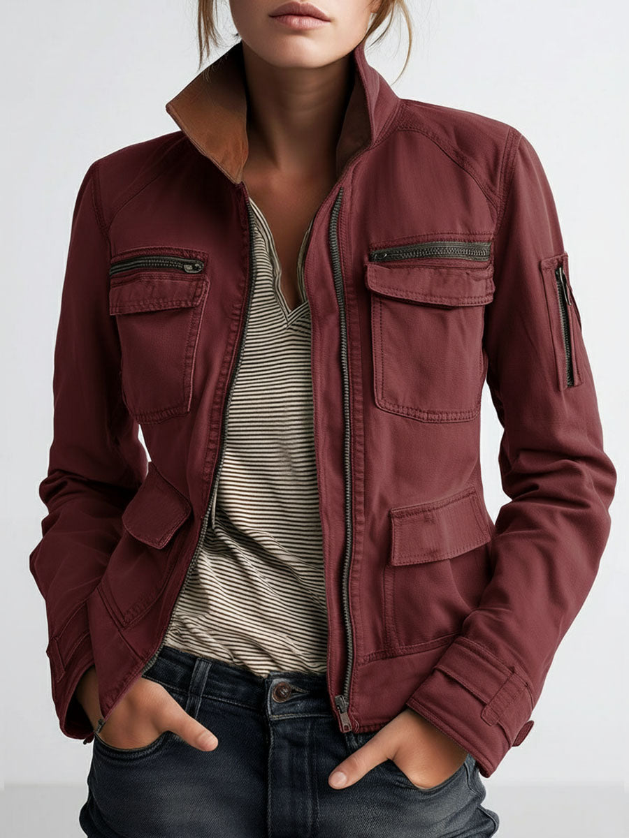 Portia™ | Utility Pocket Cargo Jacket