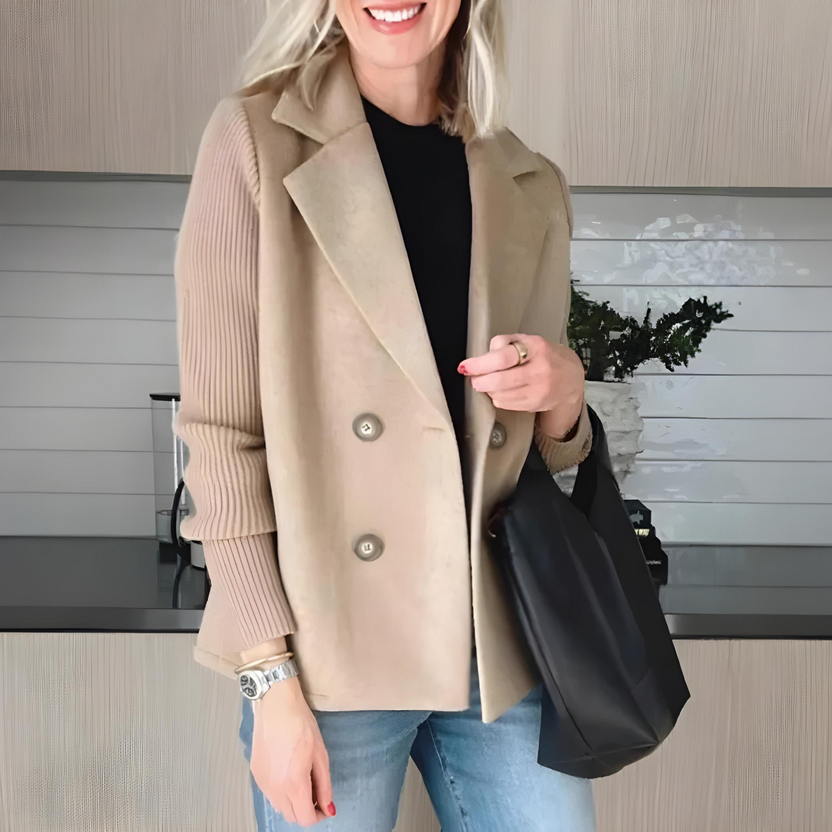 Women's Sophisticated Tailored Overcoat