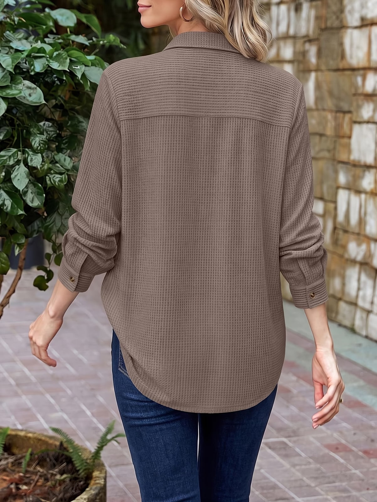 Gale | Waffle Shacket