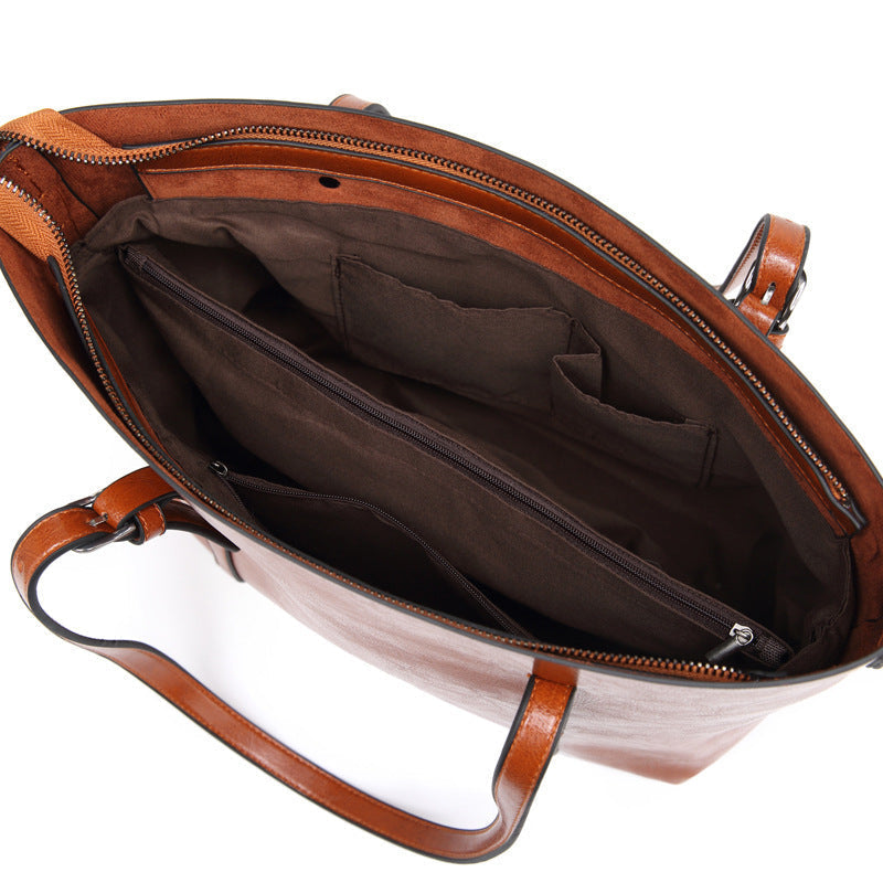 Belvana™ | Large Vintage Tote Bag
