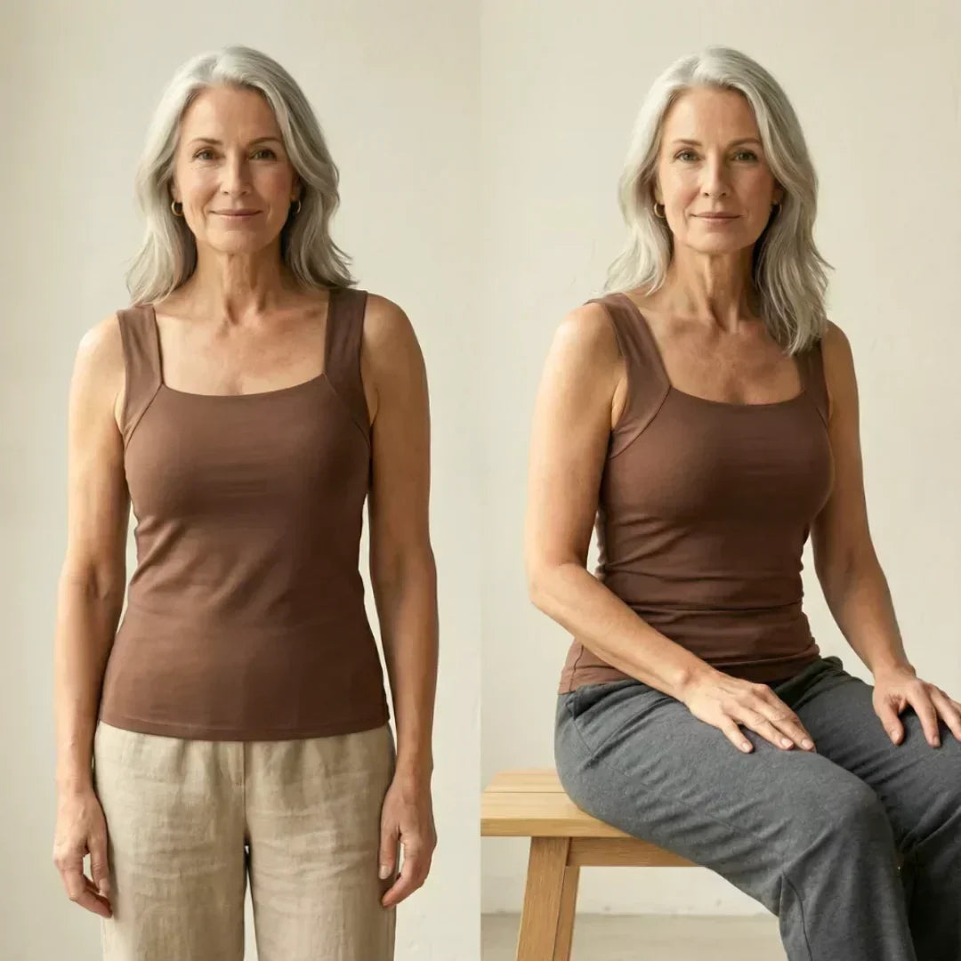 Ruvelle™ | Built-In Support Bra Tank Top