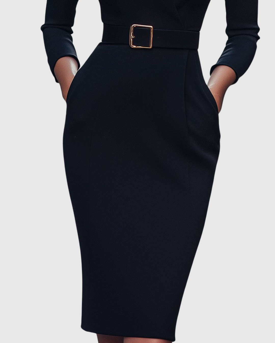 Refined Midi Dress