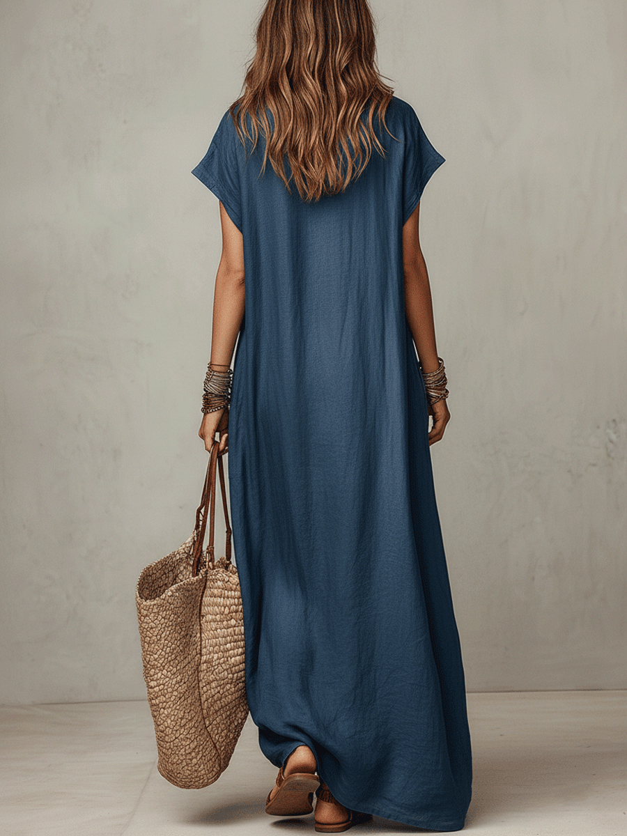 Annika™ | Relaxed Flow Maxi Dress
