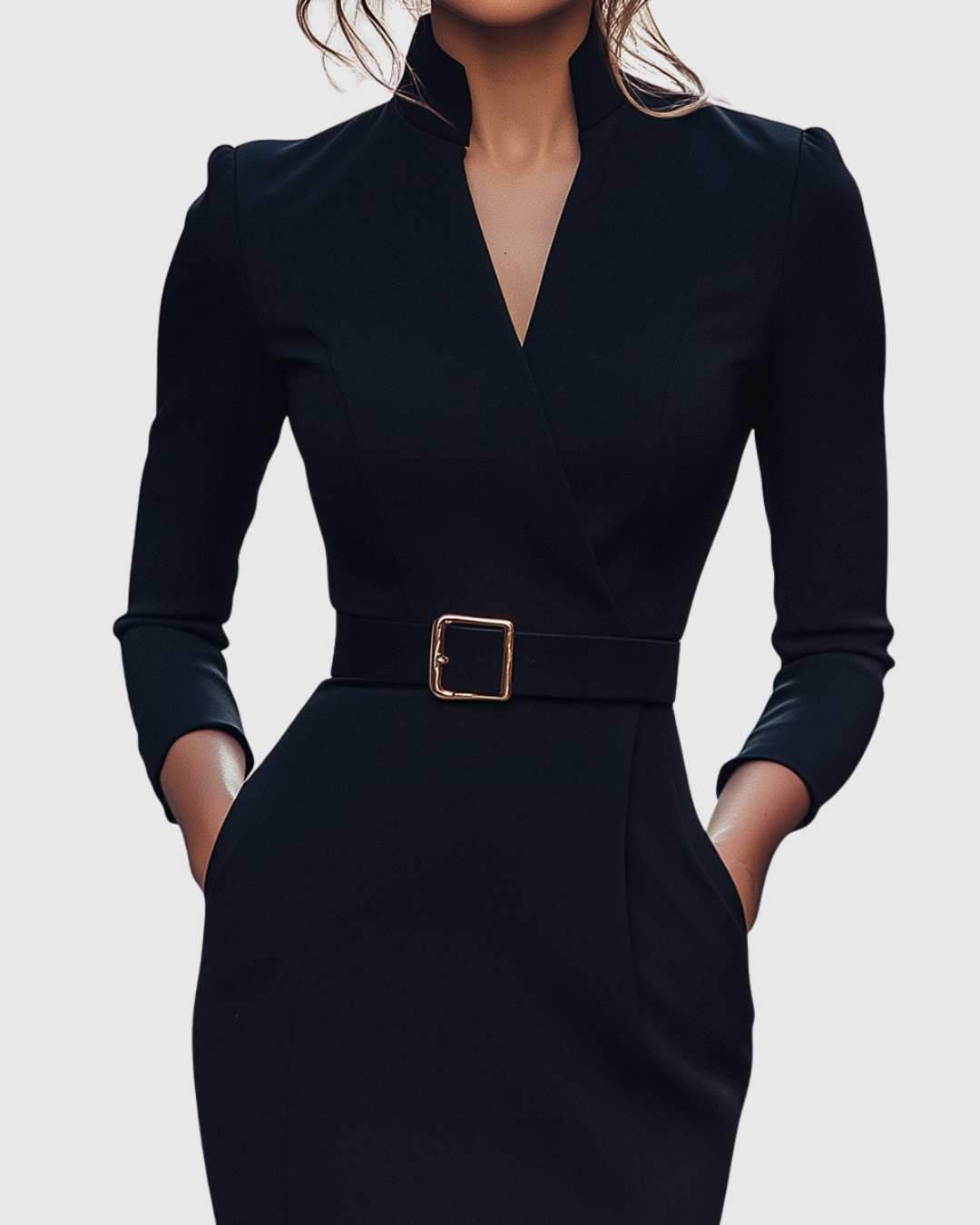 Refined Midi Dress