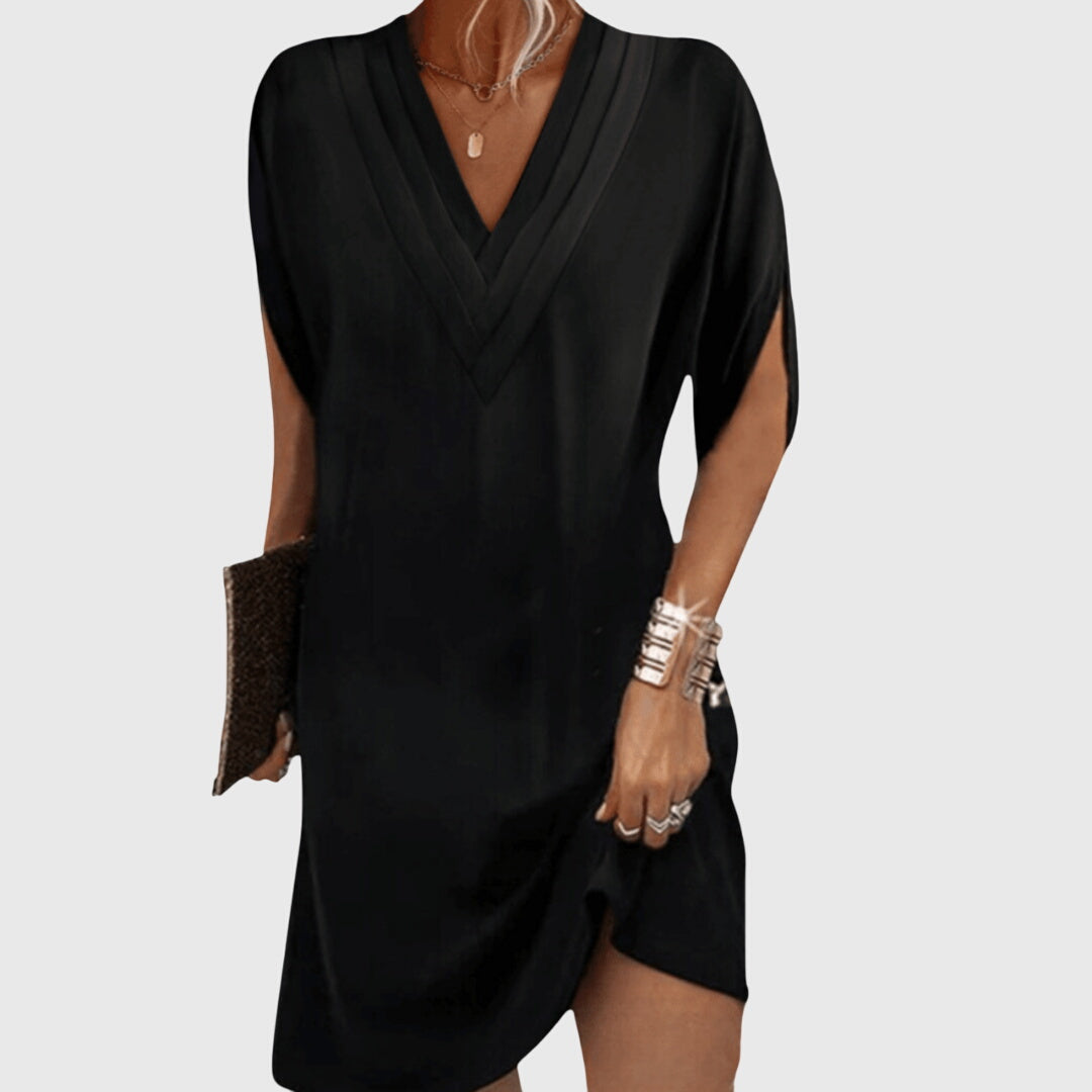 Elegant Tummy-Hiding Dress
