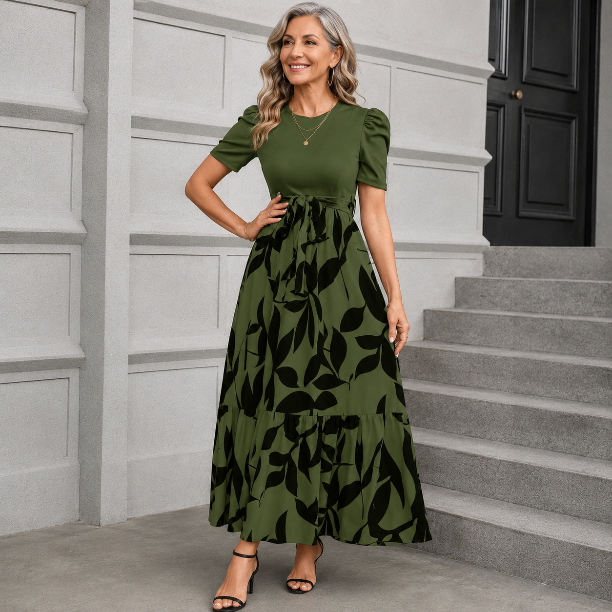 Florelle™ Floral Midi Dress