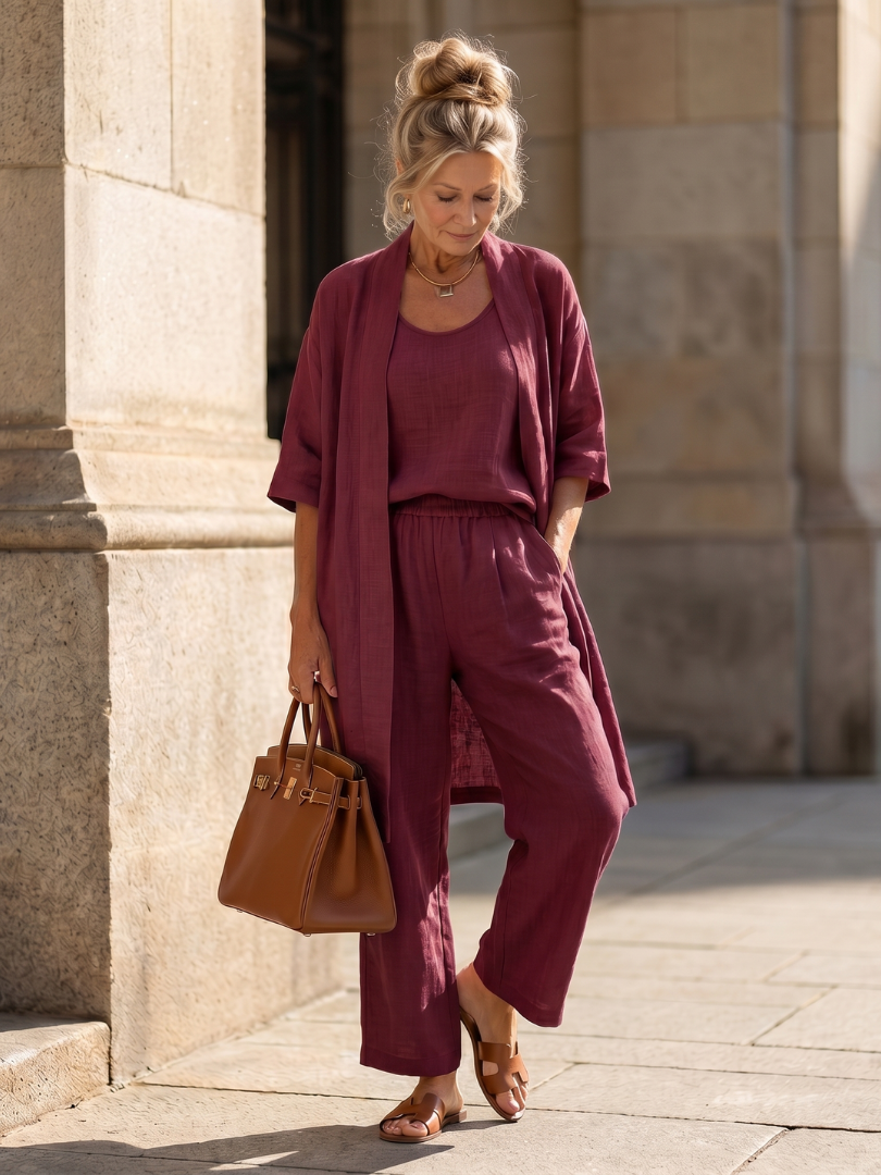 Montrose™ | Three Piece Relaxed Top Pant Set