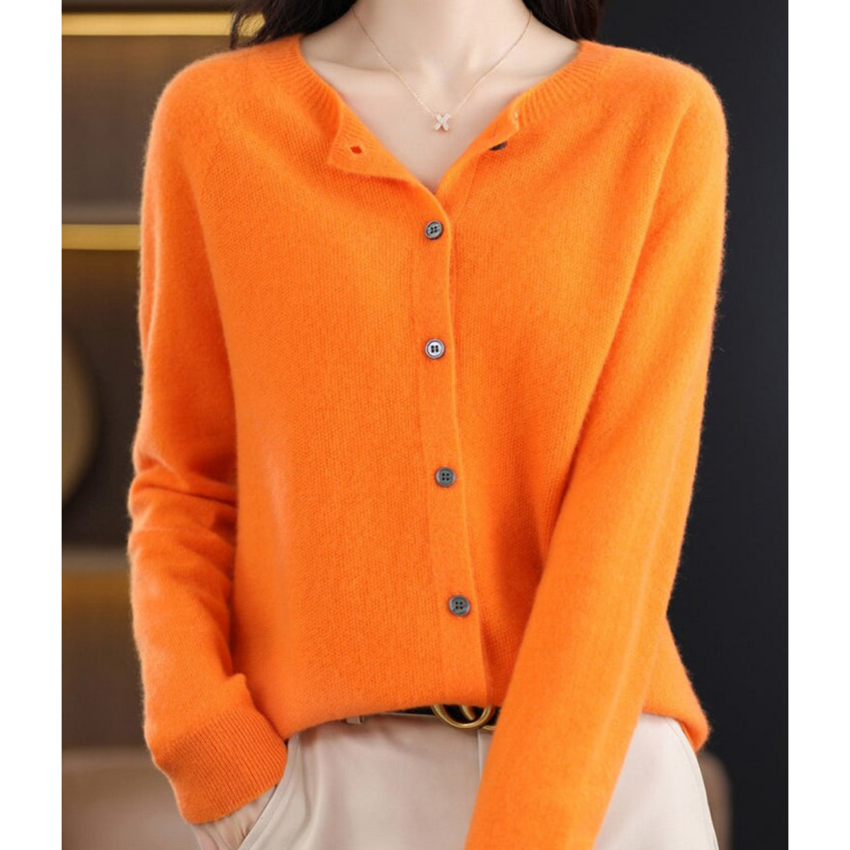 Sidra™ | Open Front Knit Cardigan
